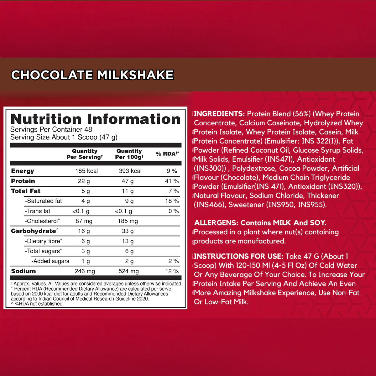 BSN Syntha 6 Protein Powder - 5 lbs, 2.27 kg (Chocolate Milkshake), Ultra Premium Protein Matrix (Whey Protein, Micellar Casein), for Muscle Recovery. - Image 6