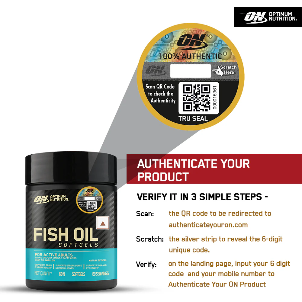 Creatine Orange 100g and Optimum Nutrition (ON) Fish Oil - 60 Capsules - Image 16