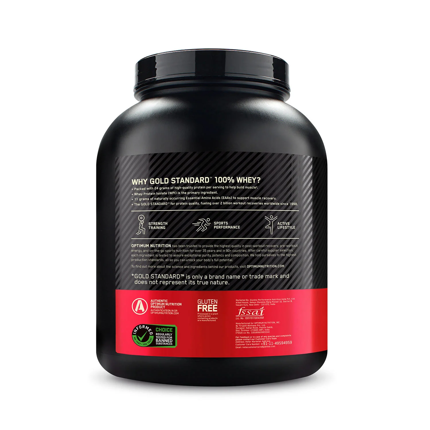 Gold Standard 100% Whey Protein Powder Double Rich Chocolate 1.7 kg + Pre Workout Green Apple - Image 13