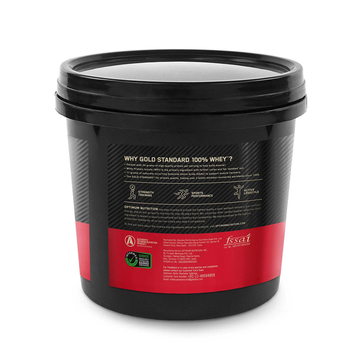 Gold Standard 100% Whey Protein Powder  Vanilla Ice Cream  4 kg and Micronized Creatine Powder  Unflavoured 250 g - Image 9