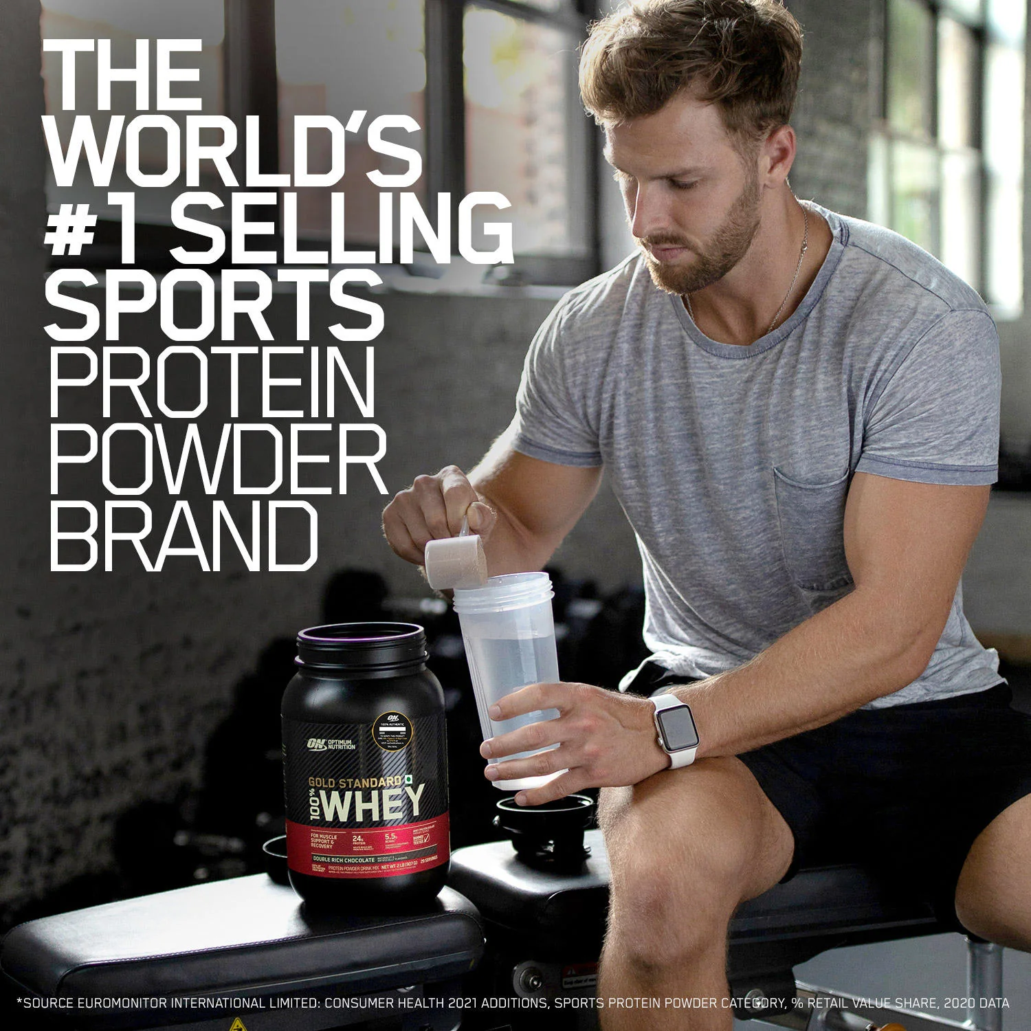 Gold Standard 100% Whey Protein Powder Vanilla Ice Cream 5 lbs + Pre Workout Green Apple - Image 7