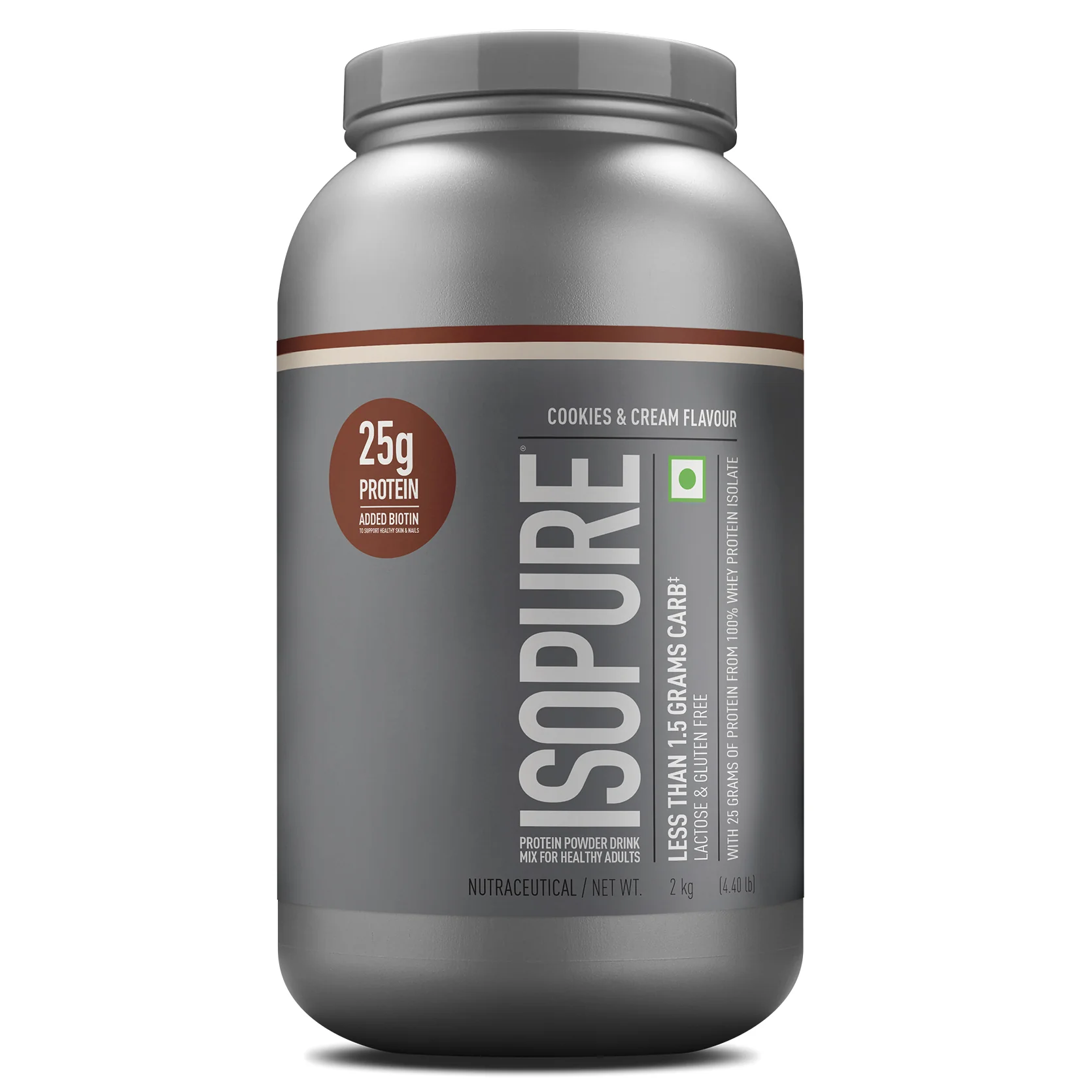 Isopure 2 kg Cookies & Cream + Isopure 100% Creatine Monohydrate Micronized, 250g - Image 3