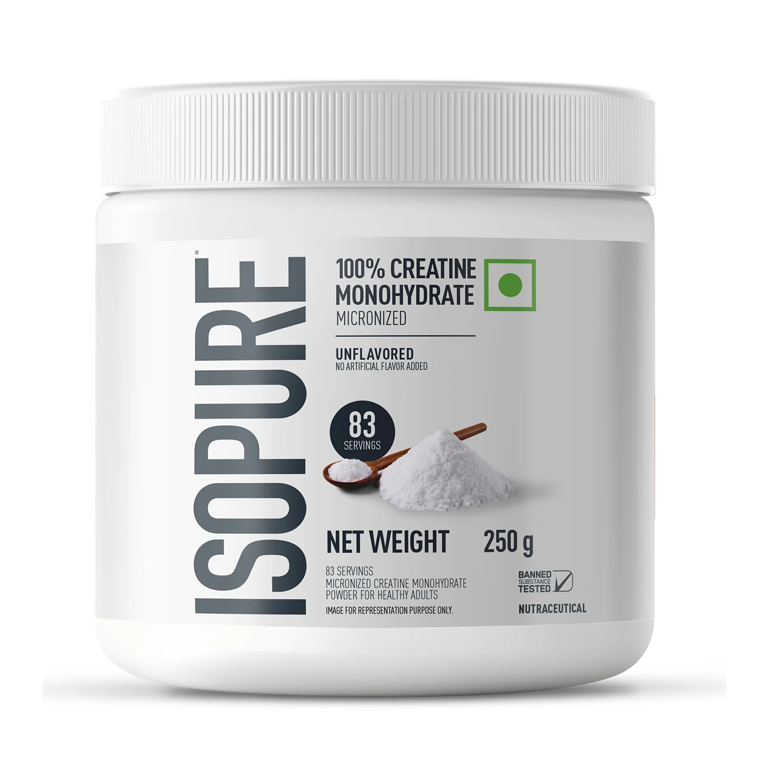 Isopure 2 kg Creamy Vanilla + Isopure 100% Creatine Monohydrate Micronized, 250g - Image 14