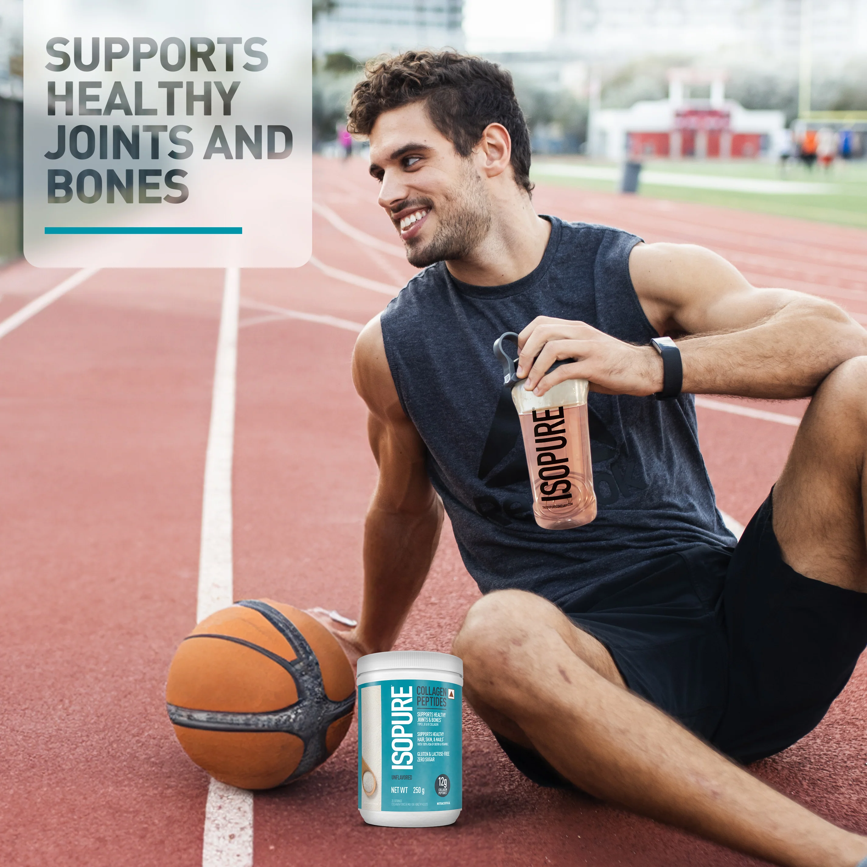 Isopure Low Carb Whey Protein Isolate Powder | Dutch Chocolate | 1 Kg + Isopure Collagen Peptides (12g/serve) with Type I,II & III Collagen (Unflavoured)- 250g - Image 16
