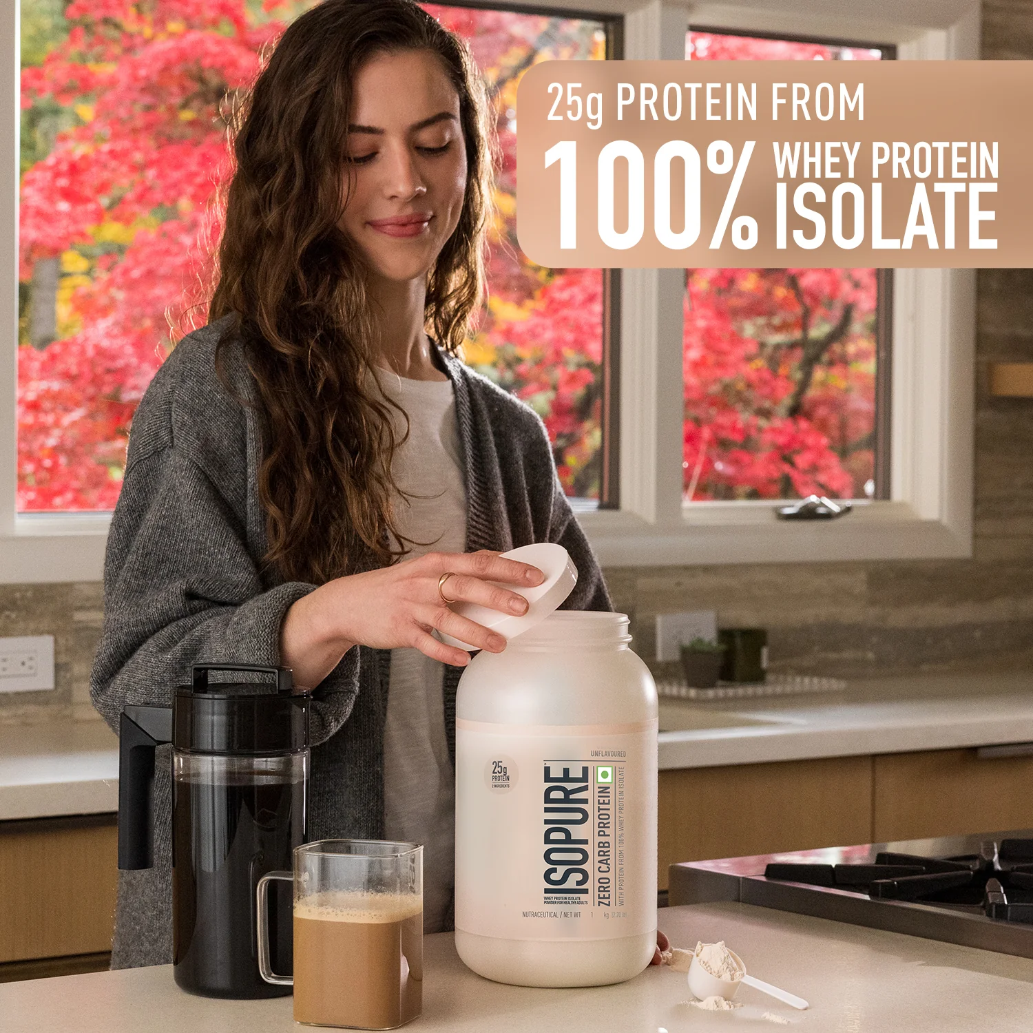 Isopure Unflavored + Isopure Collagen Peptides (12g/serve) with Biotin & Vitamin E- 250g (Unflavored) - Image 5