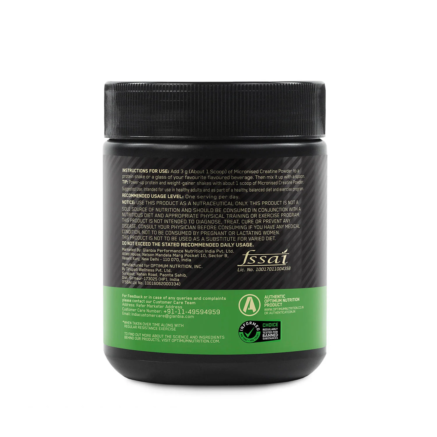 Muscle Gain Gift Box: Gold Standard 100% Whey Double Rich Chocolate 2 lbs + Creatine 100g + Steel Shaker - Image 22