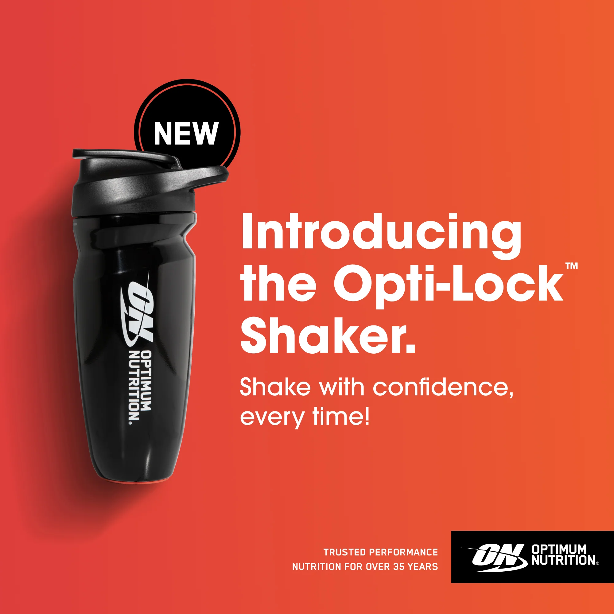 Optimum Nutrition Opti-Lock Shaker , 600 ml - Image 7